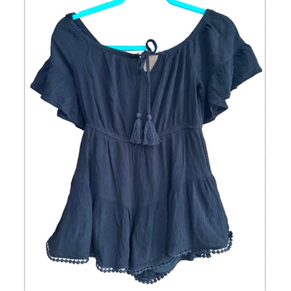 Forever 21 black romper size medium M